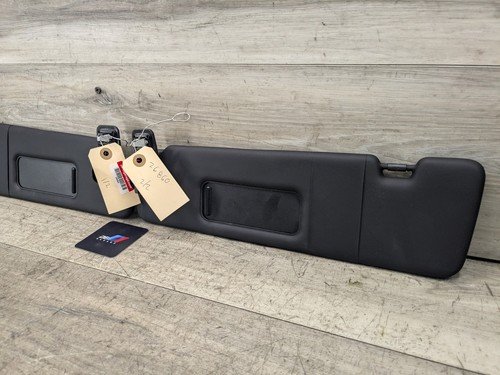 19-24 OEM BMW G29 Z4 30 M40 Interior Sun Visor Left Driver Right Passenger Black
