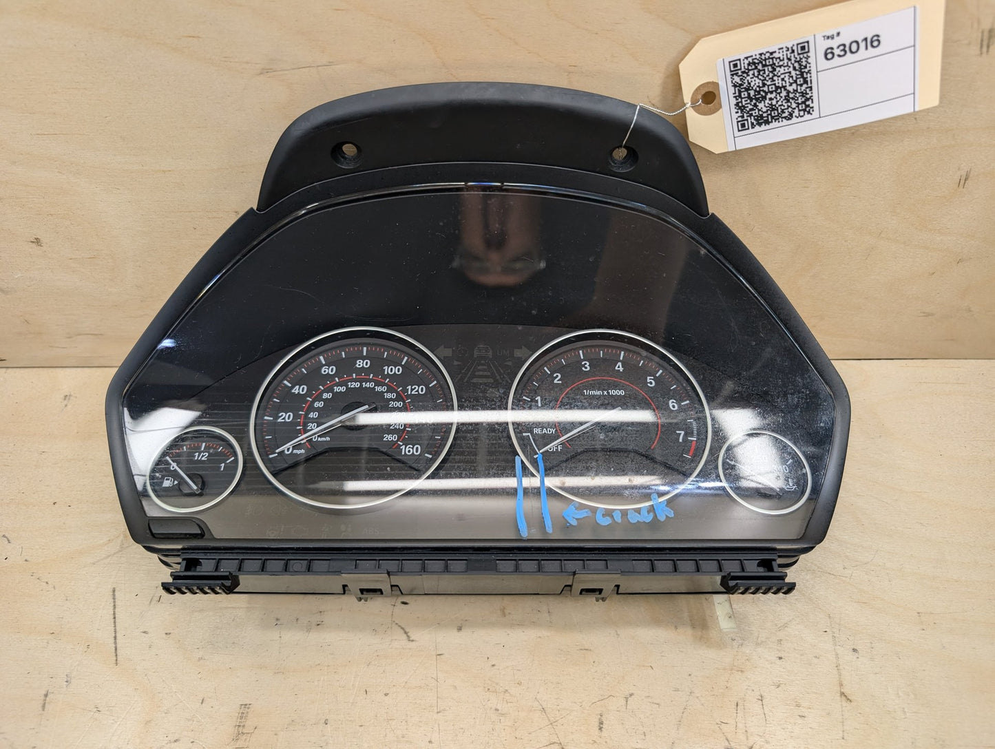 NOTE* 12-18 BMW 328i F30 Instrument Speedometer Guage Cluster 9295869