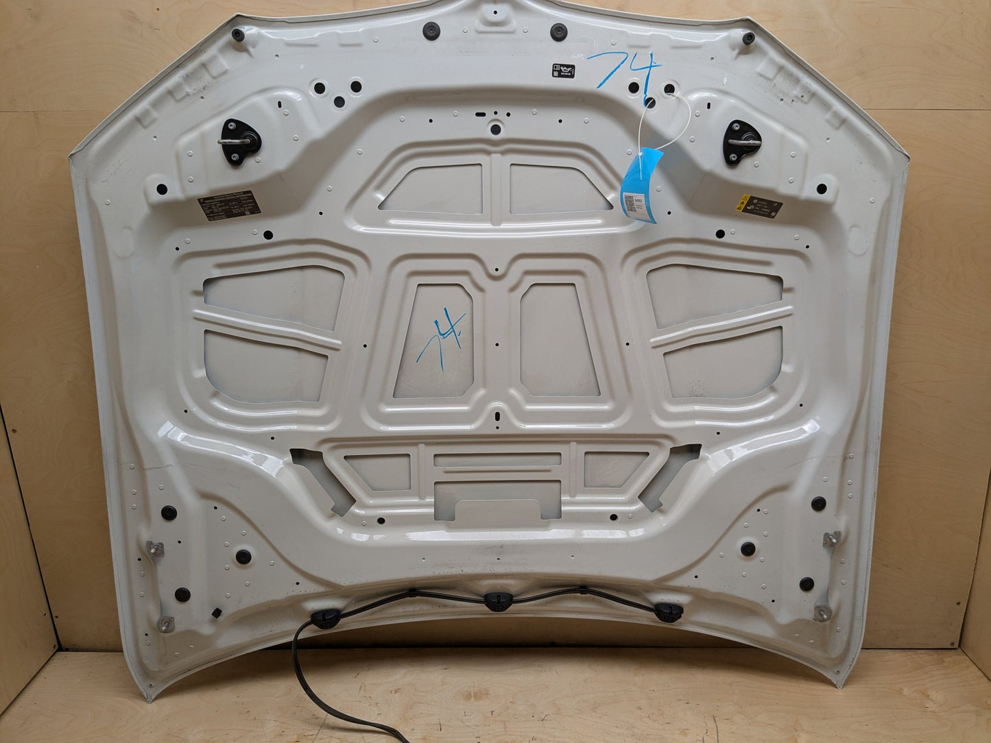2018-2024 BMW X3 G01 Hood Bonnet Shell Panel White 300