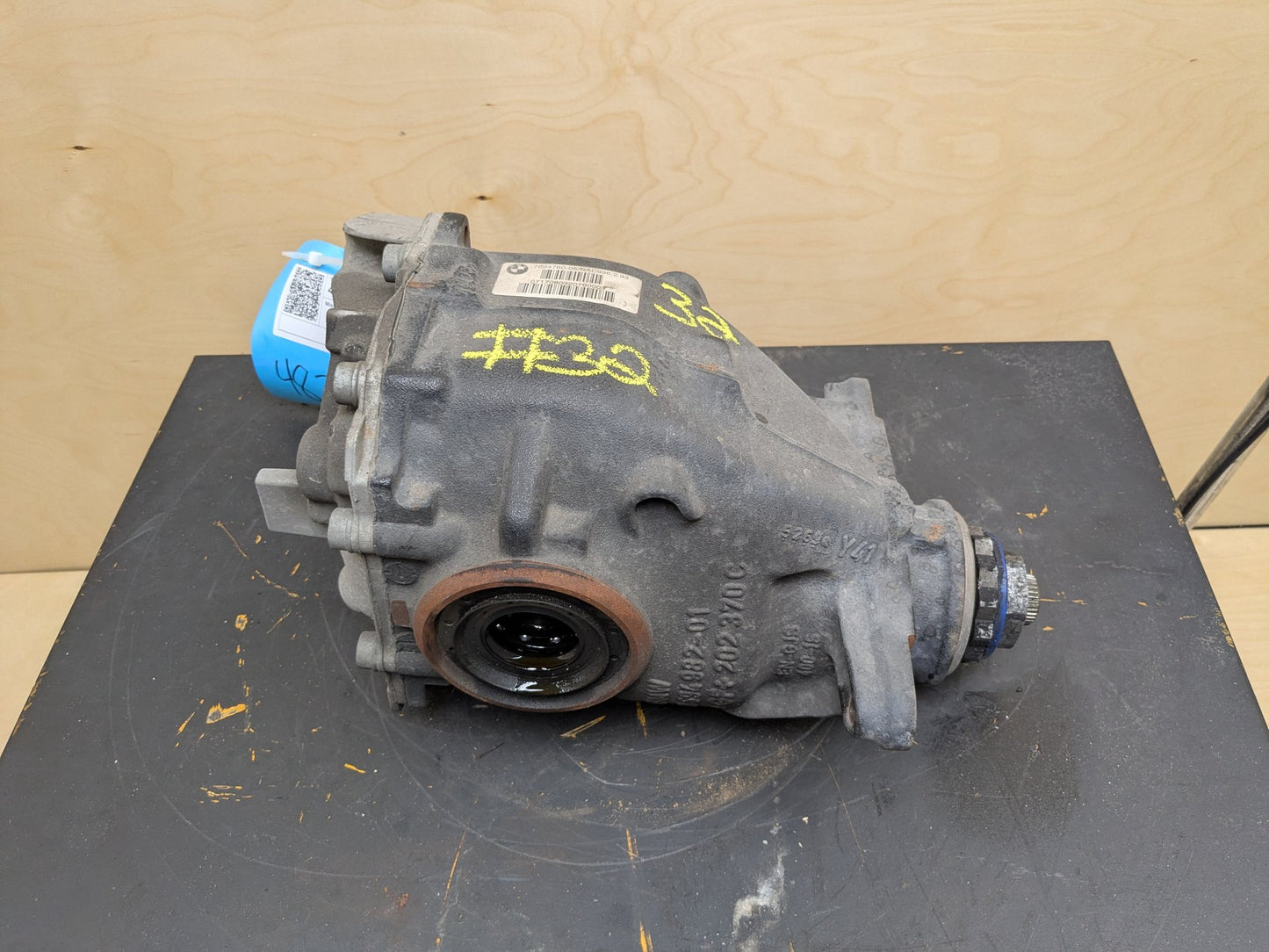 2018 BMW 340 B58B30M0 Rear Axle Carrier Differential 175222k 7624780
