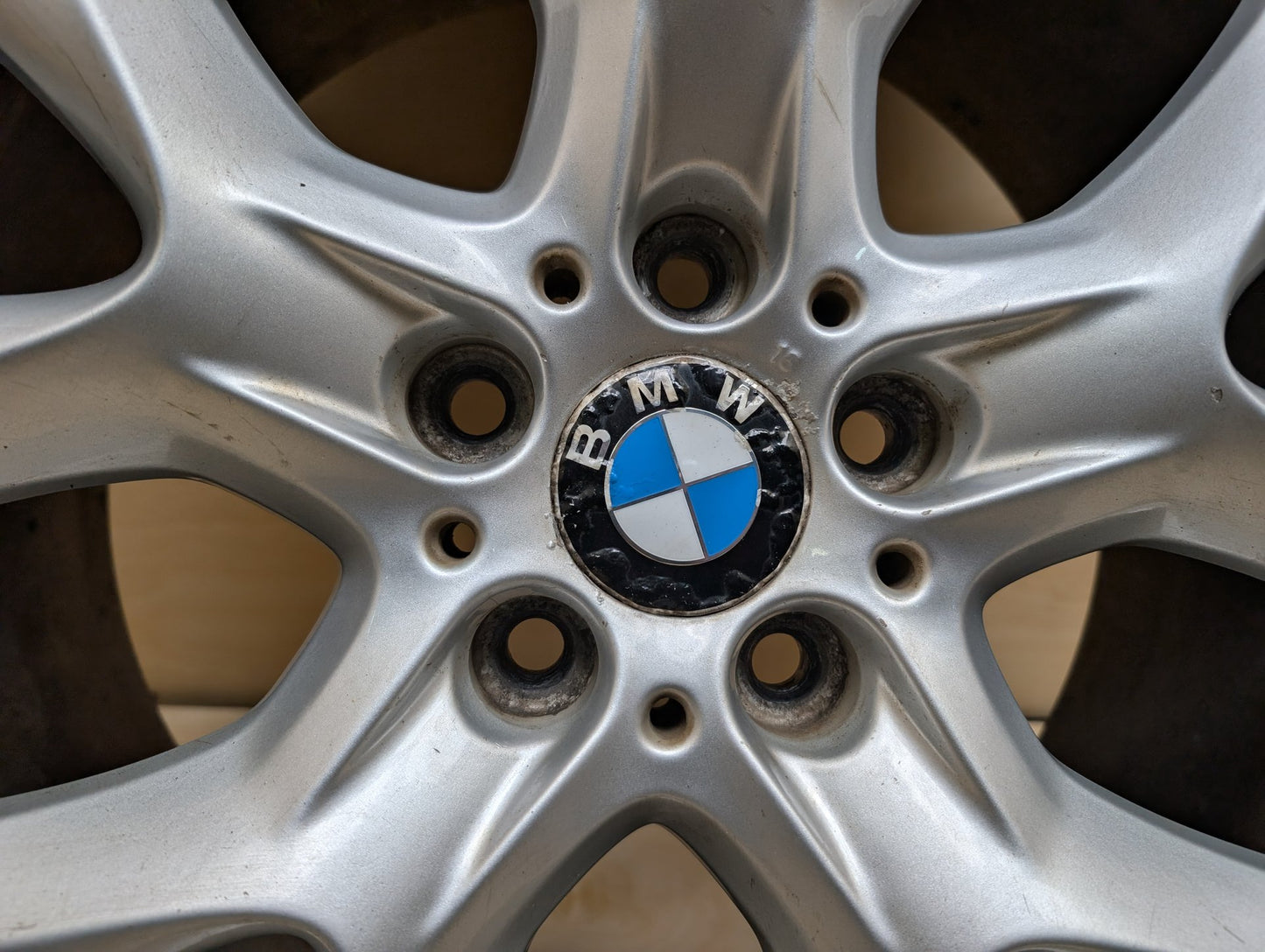 07-13 OEM BMW X5 E70 Wheel Rim 19x9 ET:48 LA Star Spoke Style 334