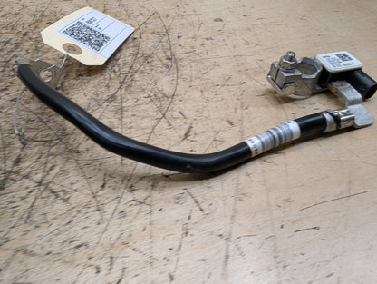 16-19 OEM BMW G11 G12 740 750 Negative Battery Cable Terminal IBS Sensor Black