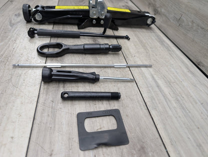2008 - 2017 Audi S5 8T Emergency Spare Wheel Rim Tire Tool Kit SET 8K0011031K