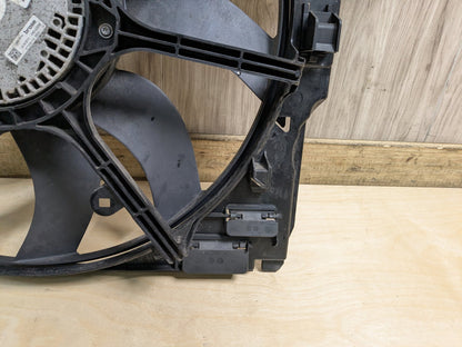 2011 - 2016 BMW 535i F10 Radiator Fan Shroud Housing w/ Motor 7647652 N55B30A