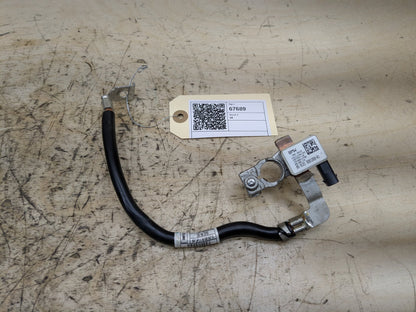 16-19 OEM BMW G11 G12 740 750 Negative Battery Cable Terminal IBS Sensor Black