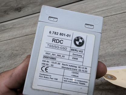 07-10 OEM BMW E93 328 335 Tire Pressure Control Module Unit TPMS RDC