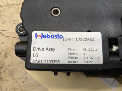 OEM BMW F02 F06 F10 F13 F16 F22 F30 F32 F36 F80 F82 Sunroof Glass Motor Drive