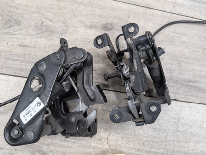 OEM BMW F02 F06 F10 F12 F13 M5 M6 Hood Left Right Hood Lock Latch w/ Cable SET