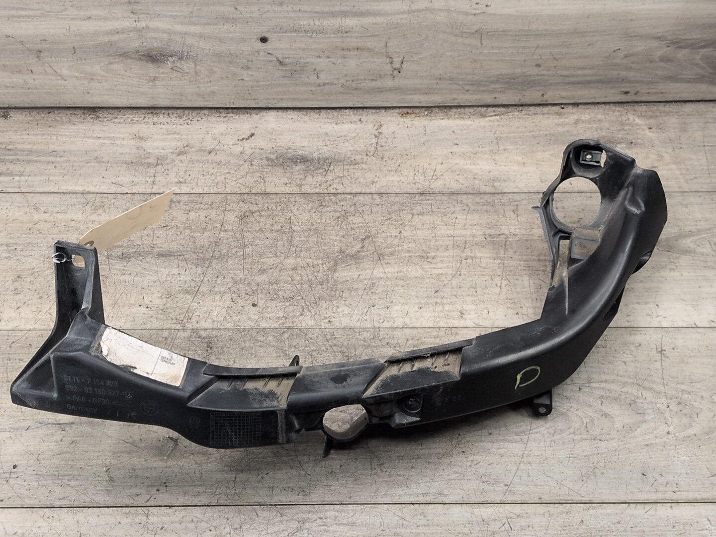 07-10 OEM BMW E92 E93 328 335 Left Driver Headlight Bracket Carrier Mount