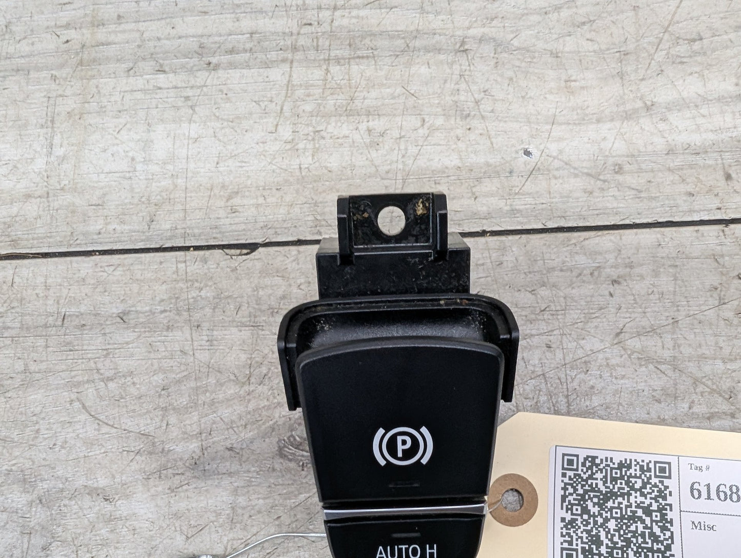 OEM BMW F90 M5 G01 G02 G30 530 540 M550 X3 Parking Brake Auto Hold Switch BLACK