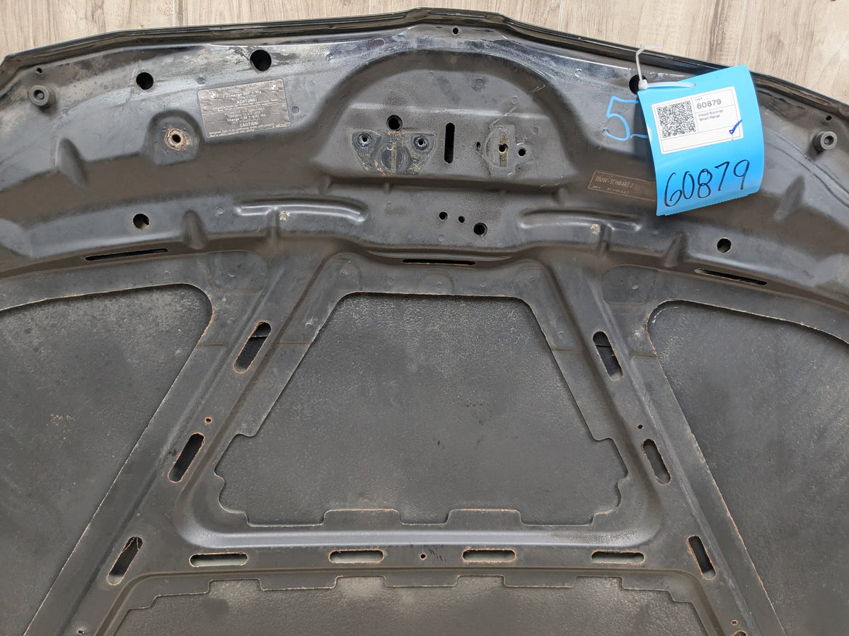 08-13 OEM BMW E88 E82 135 Front Hood Bonnet Panel Shell SCHWARZ II (668)