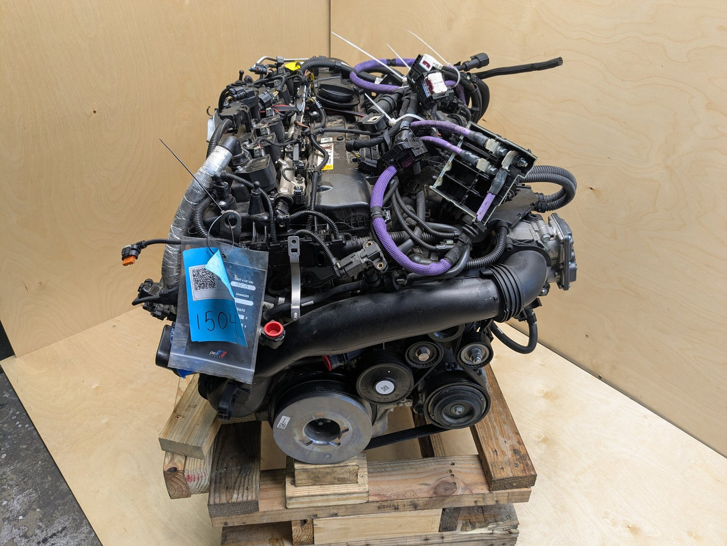 19-24 OEM BMW X5 X6 G05 G06 Engine Motor Long Block RWD B58 2 Port Head 67k