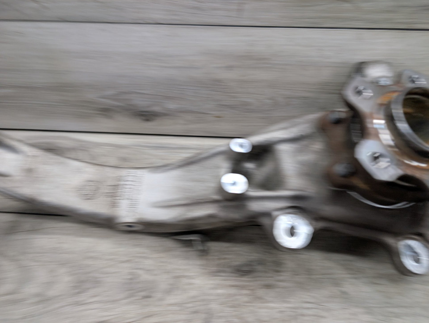 2019-2026 BMW X5 G05 Front Right Passenger Spindle Knuckle w/ Bearing 6876656