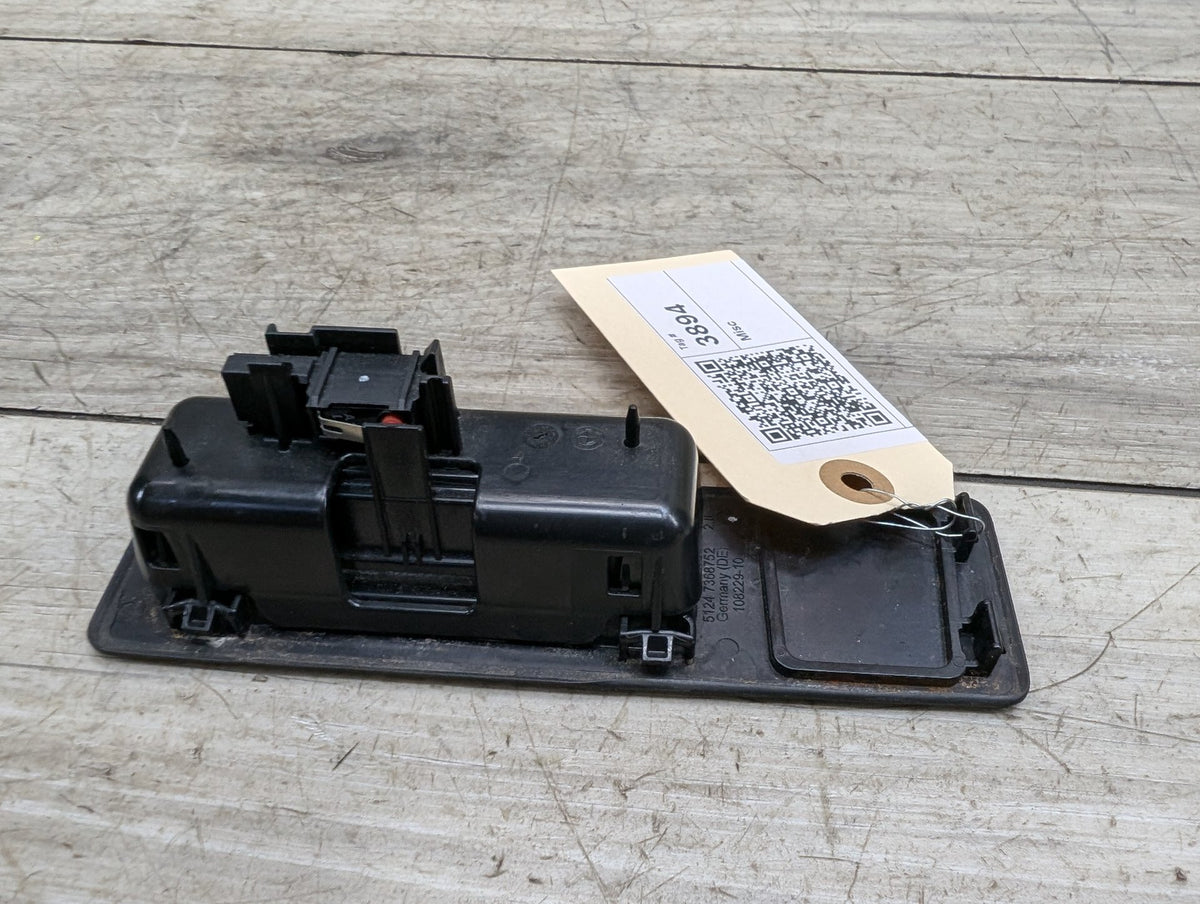 2011-2017 BMW X3 F25 Liftgate Trunk Lid Release Handle Switch 7368752 OEM