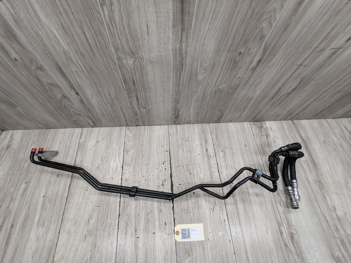 2007-2013 BMW E92 335i N54B30A Transmission Oil Cooler Hose Pipe Lines 7572711