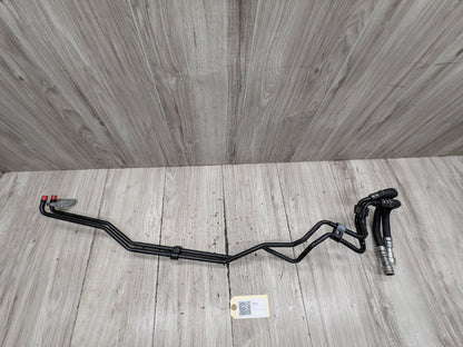 2007-2013 BMW E92 335i N54B30A Transmission Oil Cooler Hose Pipe Lines 7572711