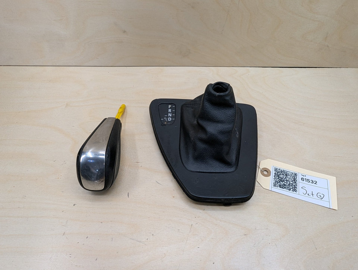 2007-2013 BMW 328i E93 Gear Selector Shifter Knob Panel SET 7155643