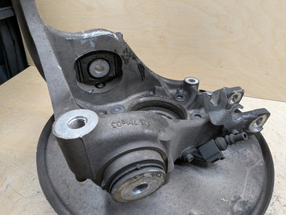 2011-2017 Audi RS5 8T Rear Right Passenger Spindle Knuckle w/ Bearing 8K0505432AS OEM