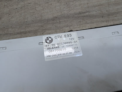 07-13 OEM BMW E93 328 335 M3 Convertible CTM Roof Folding Top Module Unit
