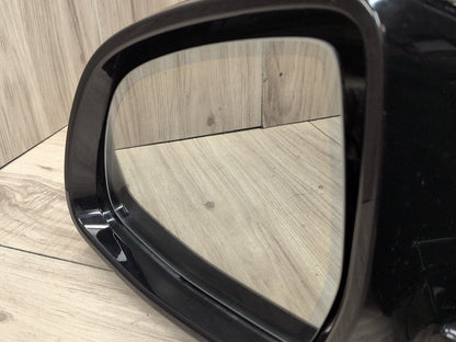 18-24 OEM BMW G01 X3 Left Driver Side Mirror Heated Memory Auto Dip SHADOW GLOSS