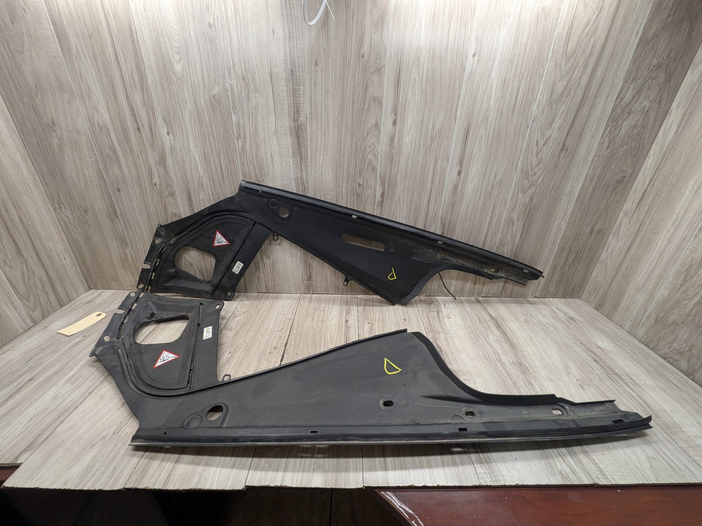 2011 - 2016 BMW 535i F10 Left Right Engine Bay Cover Panel Seal Trim SET 7019803 N55B30A