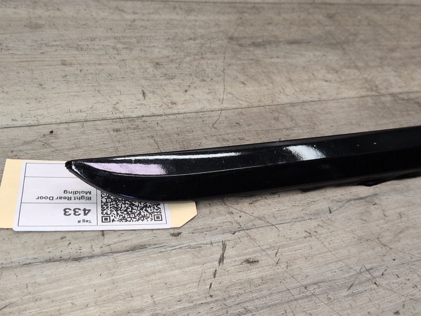 2018 - 2024 BMW X3 G01 Rear Right Passenger Exterior Door Trim Molding 7364354 B58B30M0