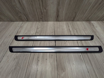 2008-2017 Audi S5 8T Front Left Right Scuff Plate Door Sill SET 8T0853373