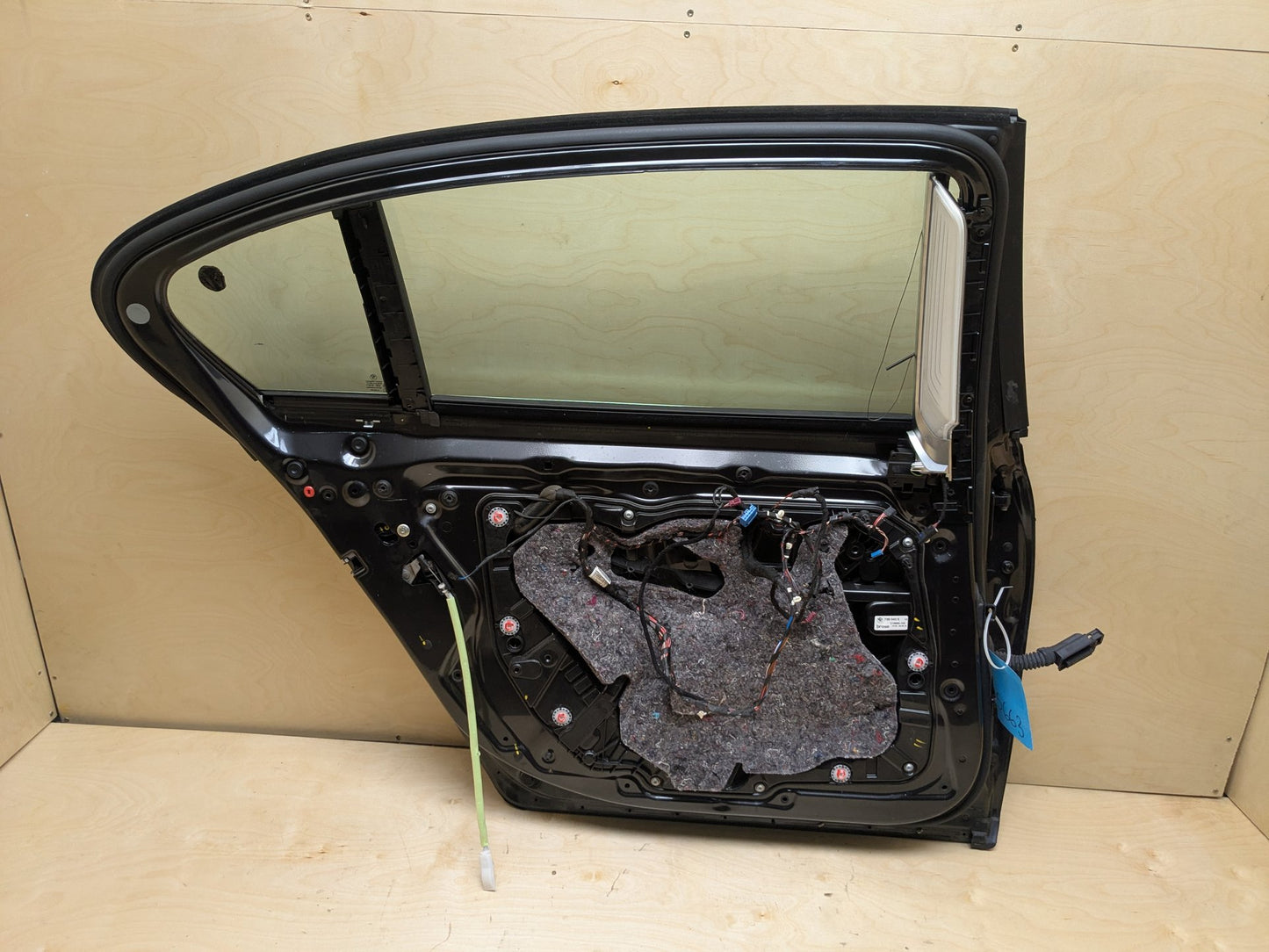 OEM BMW G11 G12 740 750 Rear Left Driver Aluminum Door Shell Panel Gray