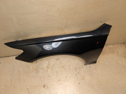 2012-2018 Audi A6 C7 Front Left Driver Fender Panel Black 4N/X7U