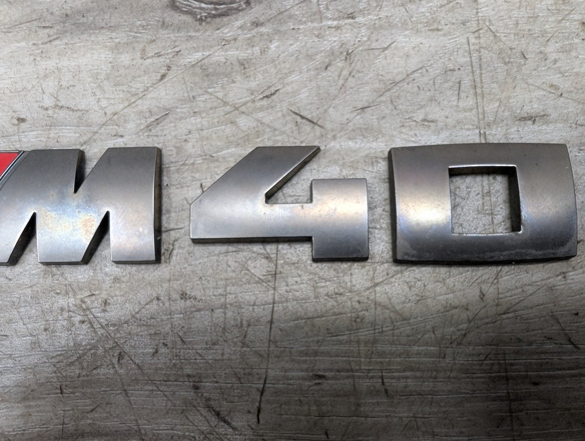 2018-2024 BMW X3 G01 Liftgate Trunk Lid Badge/ Letters 8094313 OEM