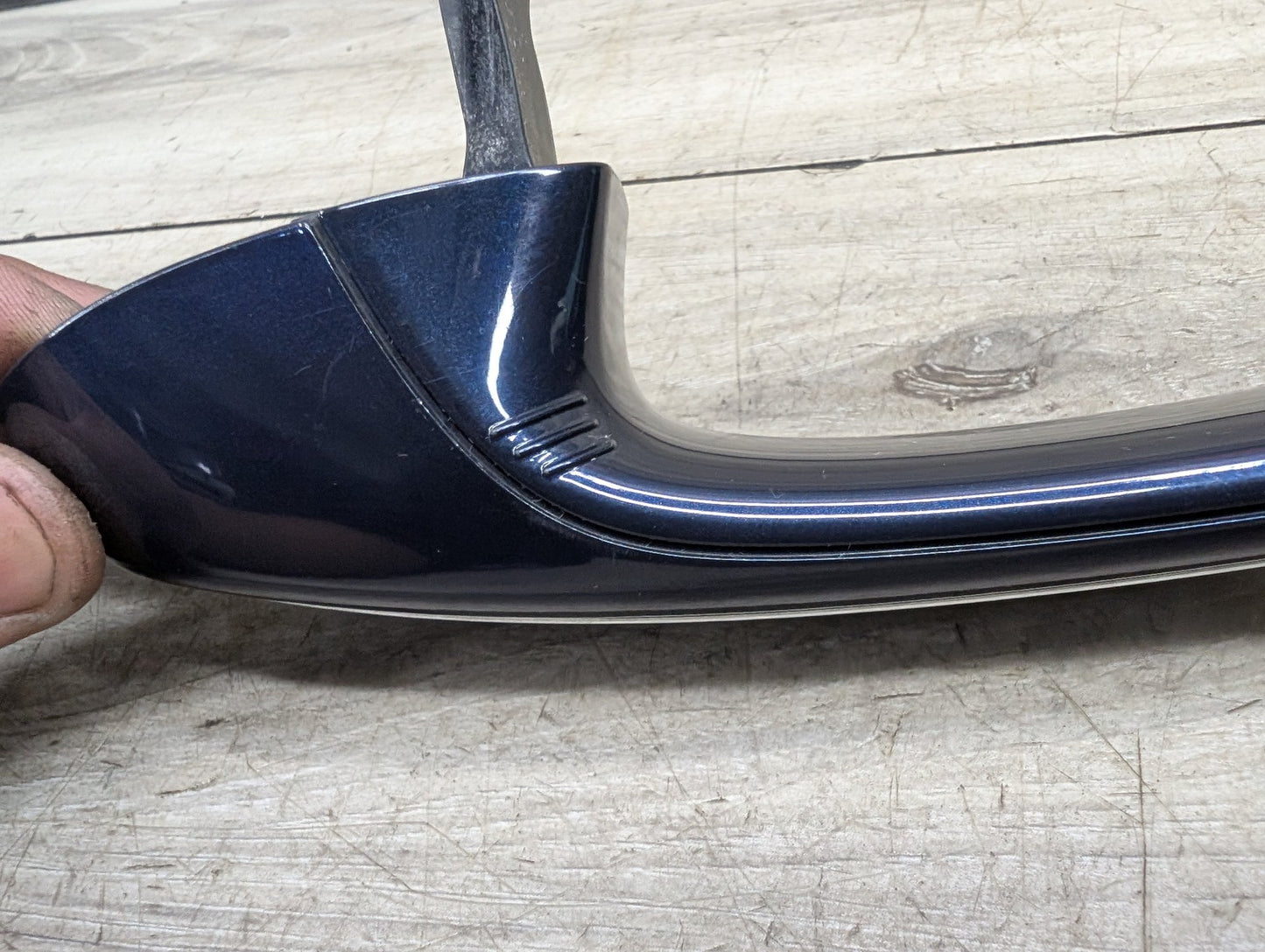 19-21 OEM BMW G30 F90 M5 M8 X5 COMFORT ACCESS Rear Right Door Handle Blue