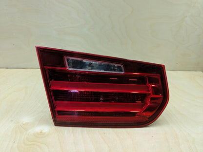 12-15 OEM BMW F30 F80 328 335 M3 Rear Left Driver Side Inner Tail Light Lamp