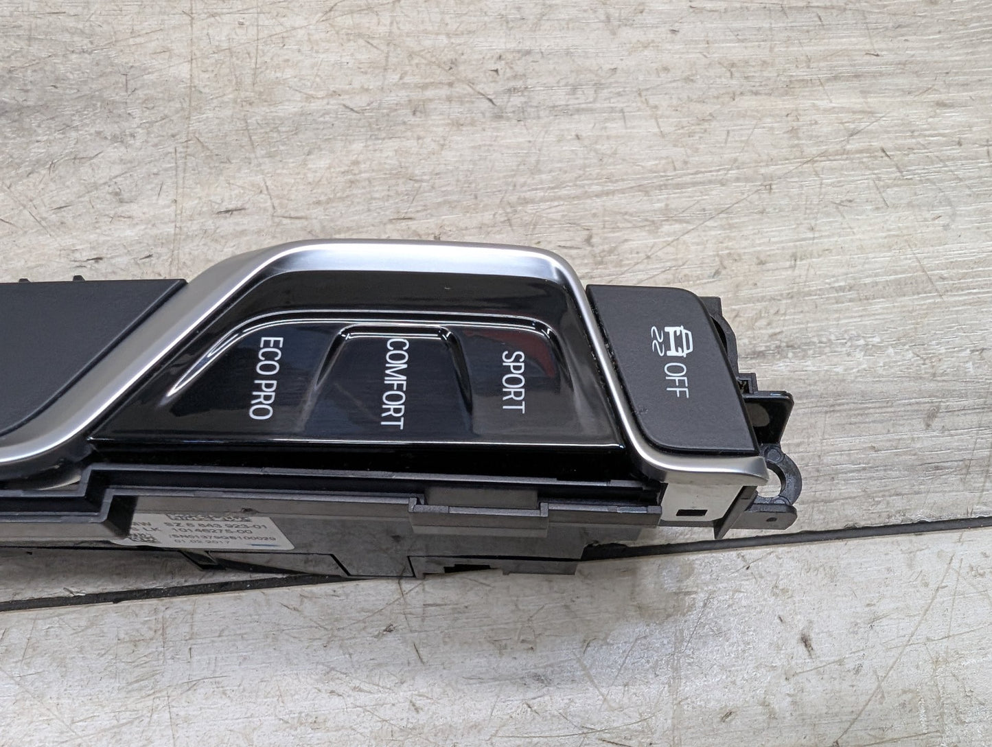 17-21 OEM BMW G01 G30 540 X3 Switch Sport Comfort Operating Unit Center Console
