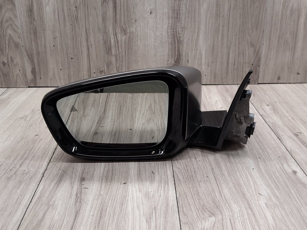 17-23 OEM BMW G30 530 540 M550 Left Driver Side Mirror Blind Spot SHADOW GLOSS