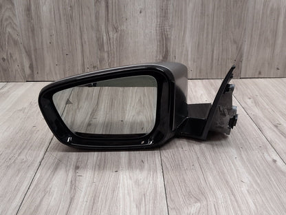 17-23 OEM BMW G30 530 540 M550 Left Driver Side Mirror Blind Spot SHADOW GLOSS