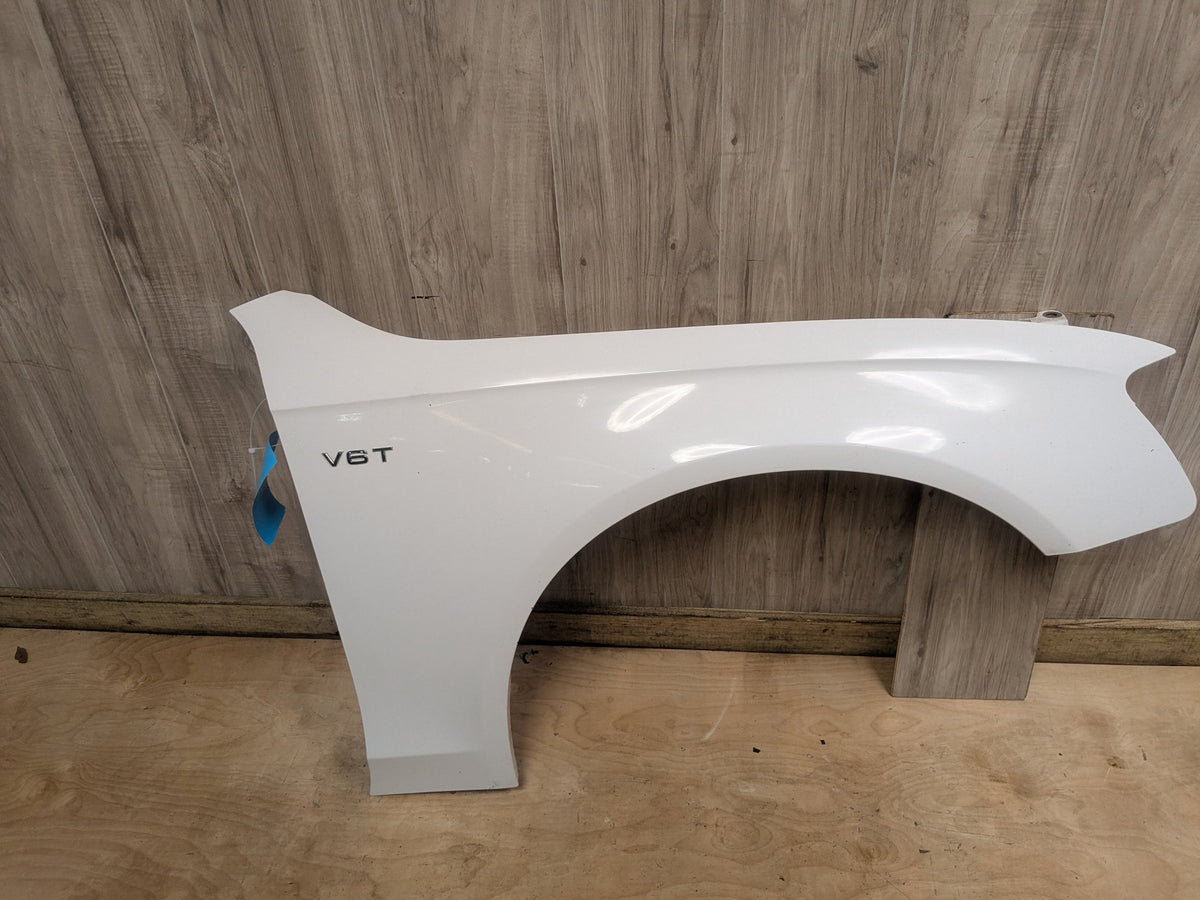 2009-2012 Audi S4 B8 Front Right Passenger Fender Panel White T9/ Y9C
