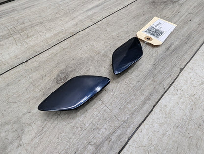 2007-2013 BMW 328i E93 Front Left Right Bumper Headlight Washer Nozzle Insert Covers SET 7186183