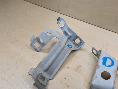 12-20 OEM BMW F30 F32 F33 F36 Front Left Driver Fender Wing Holder Bracket SET