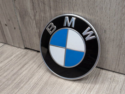 Genuine OEM BMW F39 F90 G20 G30 G80 M3 Bumper Hood Trunk Rear Round Emblem 74mm