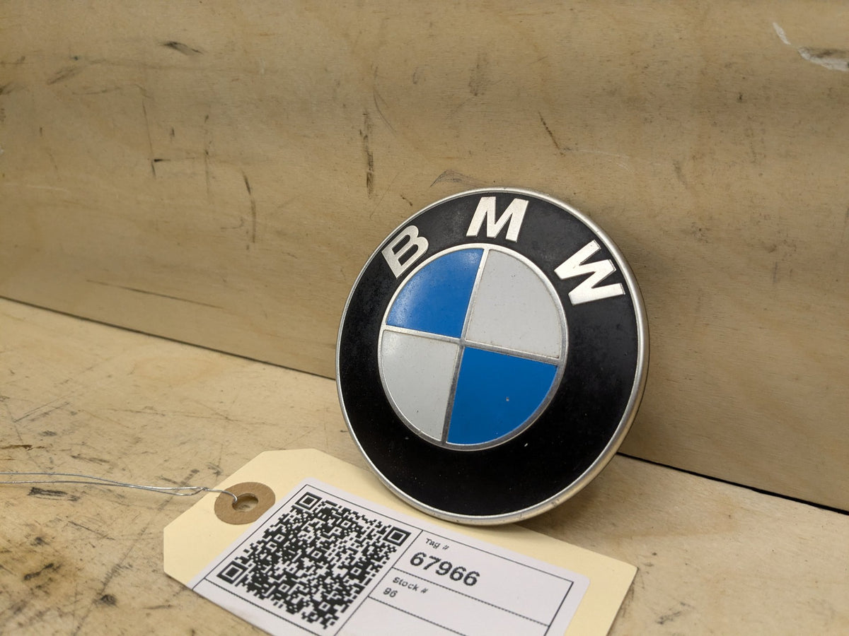 OEM BMW E82 E92 F02 F10 F22 F30 F44 F82 Rear Trunk Lid Round Emblem Logo 82MM