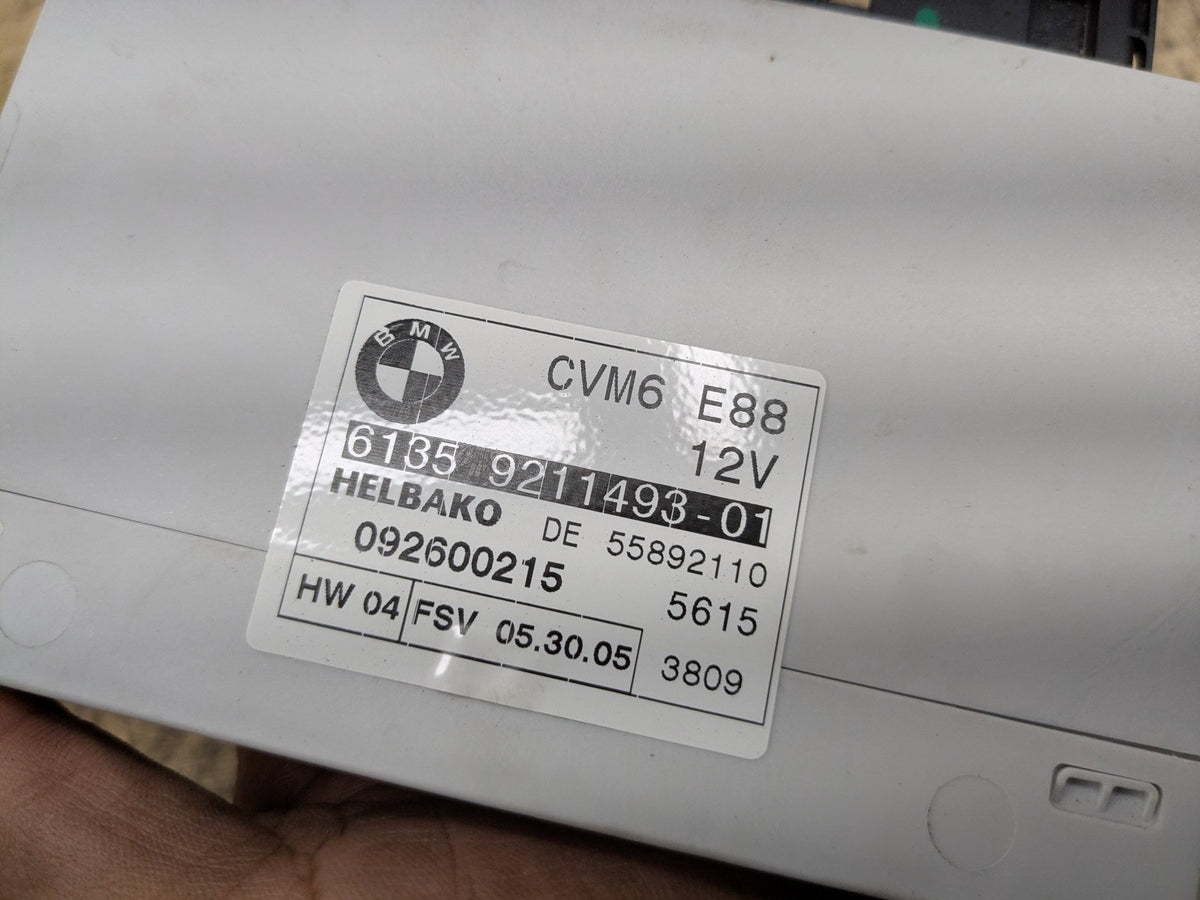 08-13 OEM BMW E88 128 135 Convertible Top Folding Roof Control Module Unit