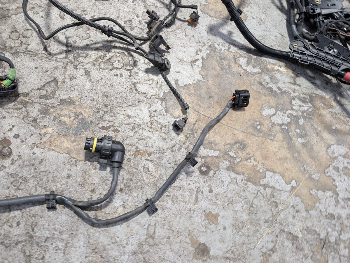 2016-2022 BMW G12 750Li N63B44O2 Engine Motor Transmission Wiring Wire Harness SET 8654414