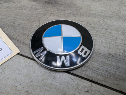 OEM BMW E85 F06 F10 F12 F13 Hood Trunk Emblem Badge Symbol Logo D=82 MM 7057794