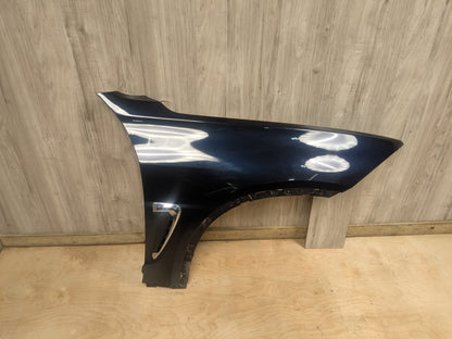 2015-2018 BMW X5 F85 Front Right Passenger Fender Panel Black 416