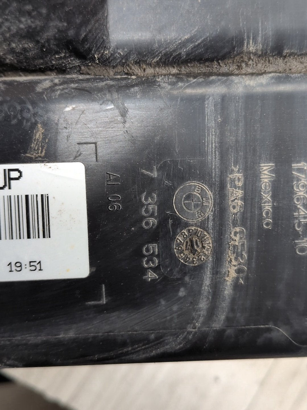 OEM BMW G11 G12 740 750 M760 Charcoal Filter Fuel Tank Vapor Evaporator Canister