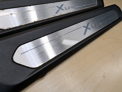 18-24 OEM BMW G01 G02 X3 X4 X Line Front Left Right Door Cover Trim Sills PAIR