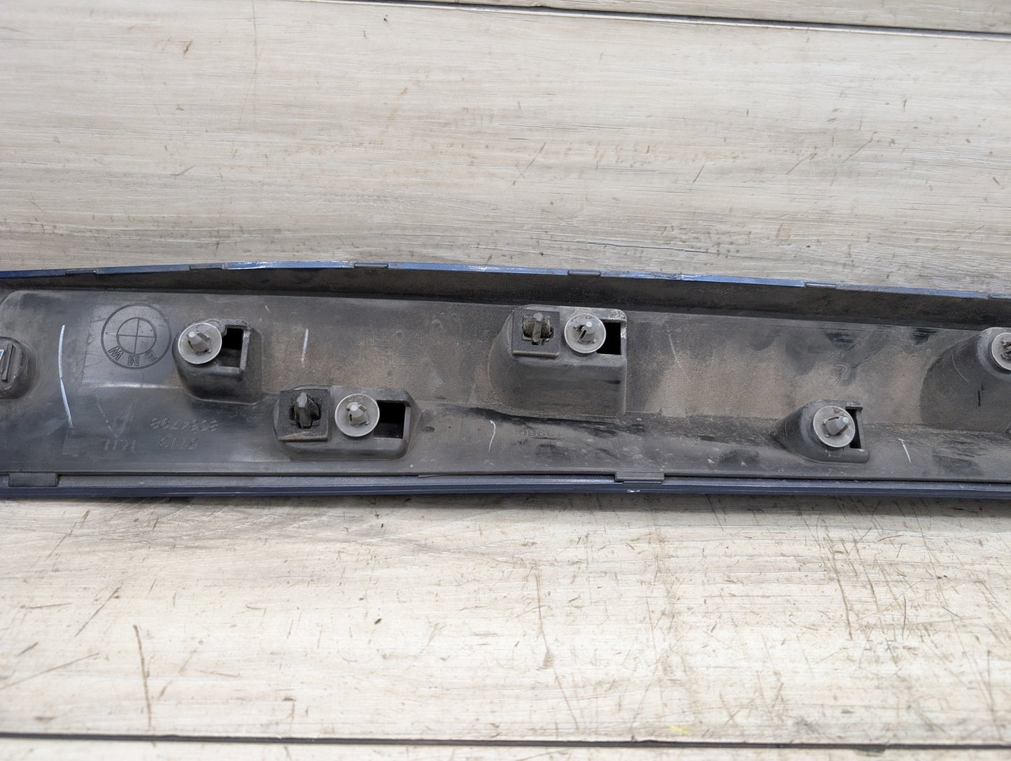 2018 - 2024 BMW X3 G01 Rear Right Passenger Exterior Door Trim Molding 8064798 B58B30M0
