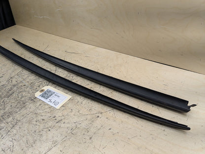 2012-2018 Audi A6 C7 Windshield Drip Trim Molding SET 4G0854326B OEM