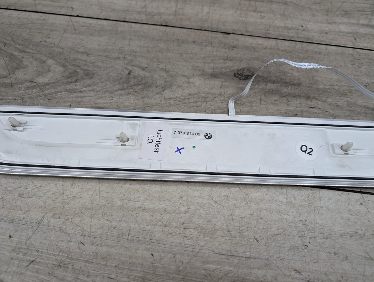 2016-2022 BMW 750Li G12 Front Left Driver Scuff Plate Door Sill 7370314 OEM