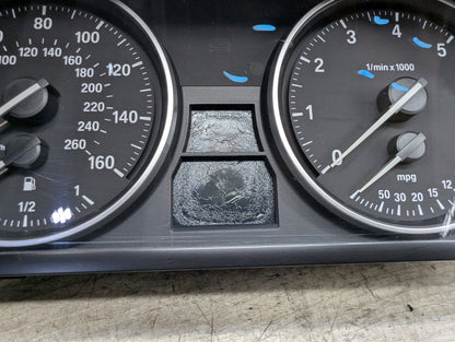 09-11 OEM BMW E90 328 335 Speedometer Instrument Cluster Siemens VDO